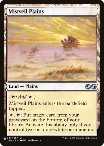Mistveil Plains (LIST-UMA-247) - The List