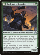 Duskwatch Recruiter // Krallenhorde Howler (SOI-203) - Shadows over Innistrad: (Double Faced Transform)