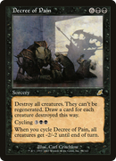 Decree of Pain (SCG-064) - Scourge Foil