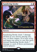 Sundering Stroke (PRE-144S) - Throne of Eldraine Promos Foil