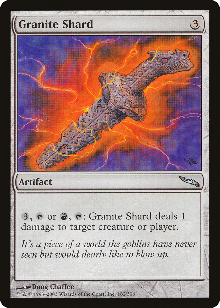 Granite Shard (MRD-182)  Foil - Mirrodin