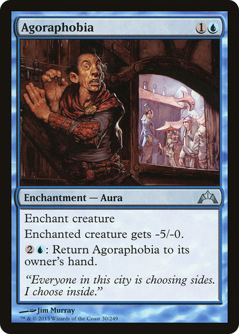 Agoraphobia (GTC-030)  Foil - Gatecrash