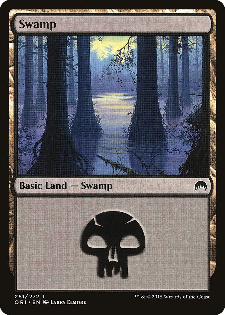 Swamp (261) (ORI-261)  Foil - Magic Origins