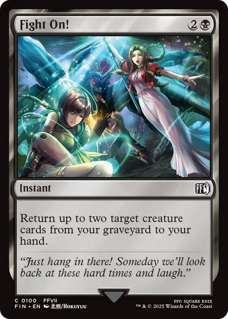 Fight On! (FIN-100)  Foil - FINAL FANTASY