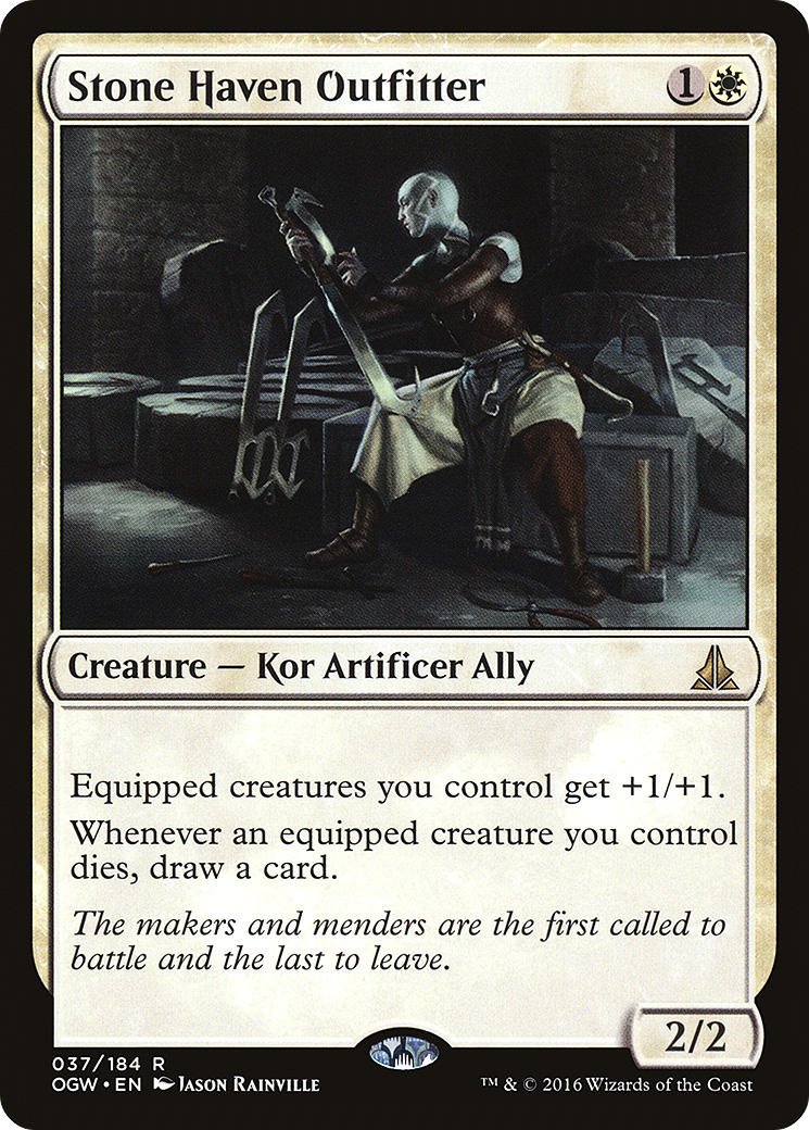 Stone Haven Outfitter (OGW-037)  Foil - Oath of the Gatewatch