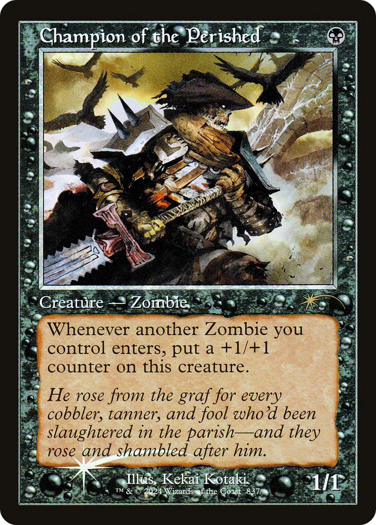 Champion of the Perished (Retro Frame) (SLD-837)  Foil - Secret Lair Drop
