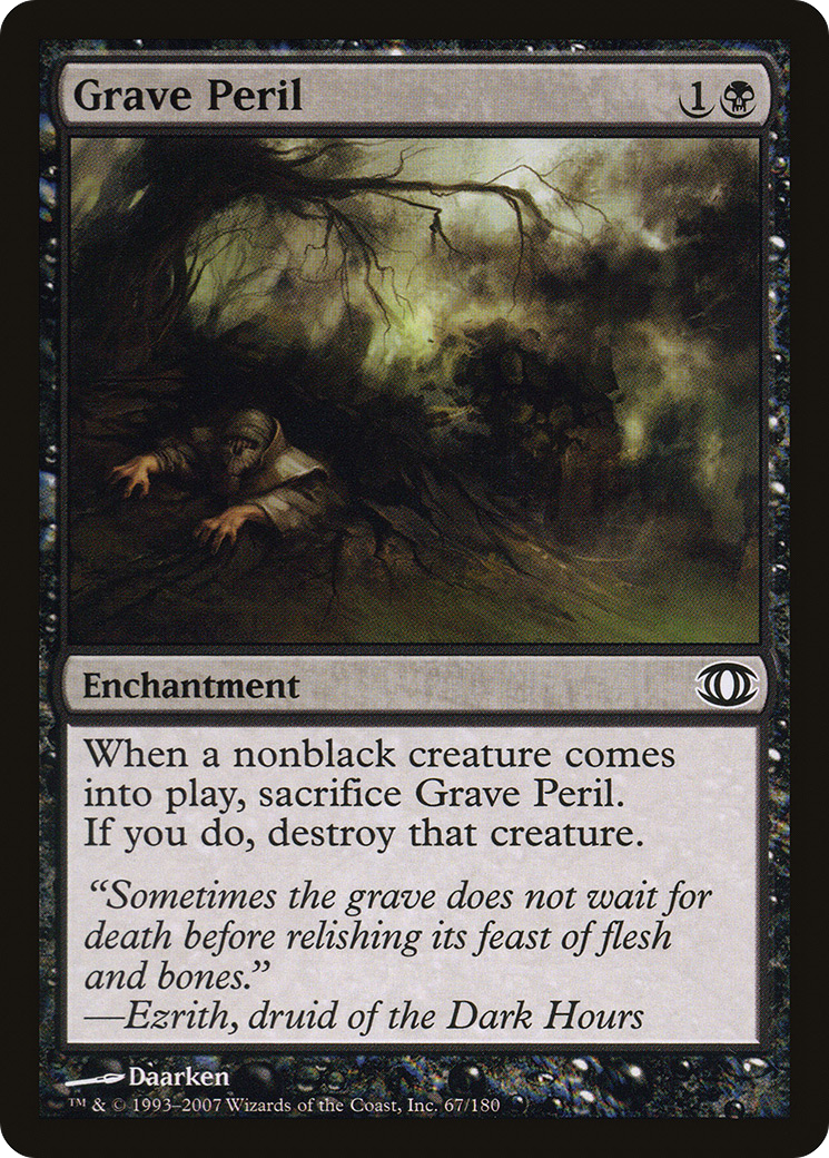 Grave Peril (FUT-067)  Foil - Future Sight