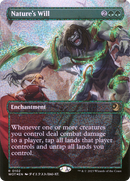 Nature's Will (Anime Borderless) (Confetti Foil) (WOT-102)  Foil - Wilds of Eldraine: Enchanting Tales