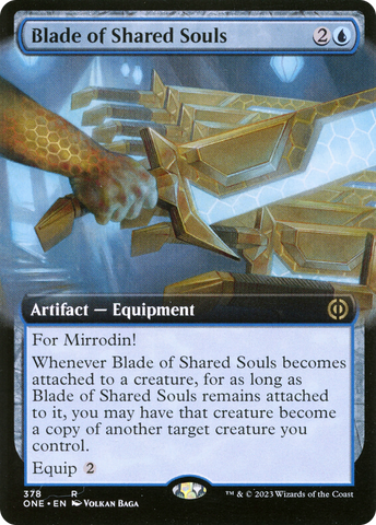 Blade of Shared Souls (Extended Art) (ONE-378)  - Phyrexia: All Will Be One: (Extended Art)