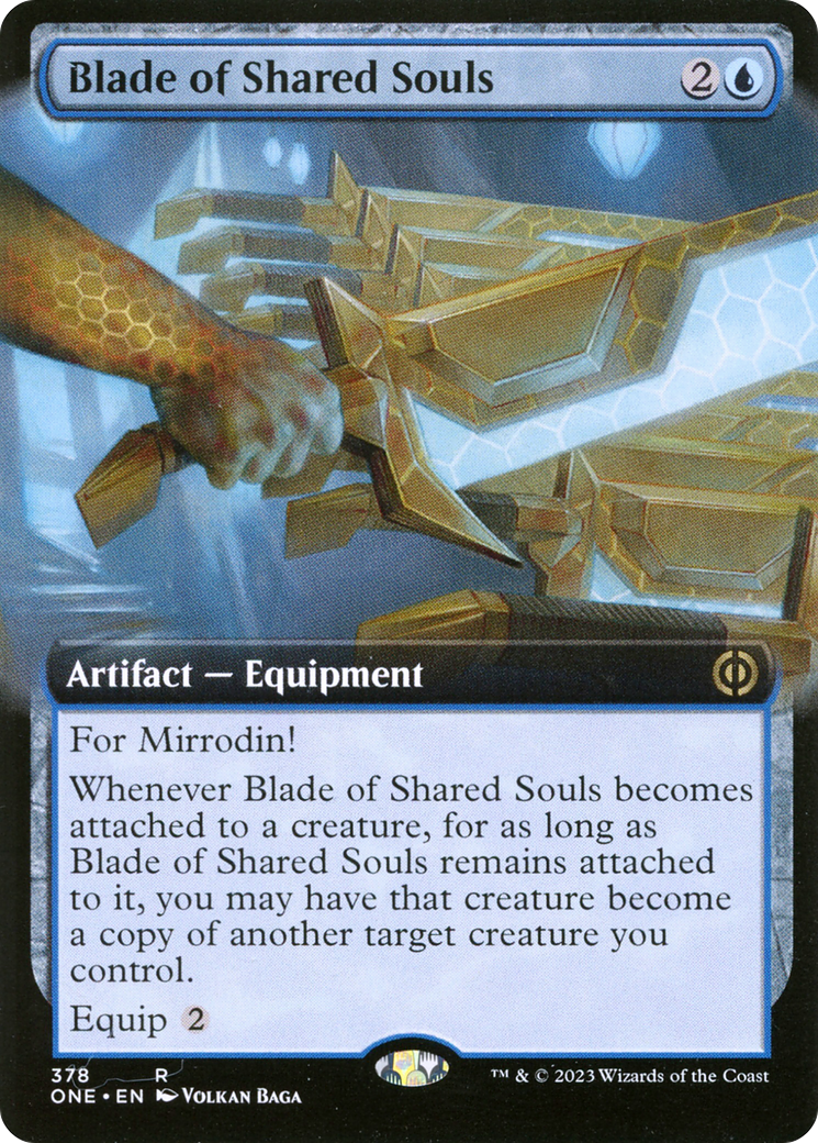 Blade of Shared Souls (Extended Art) (ONE-378)  - Phyrexia: All Will Be One: (Extended Art)