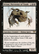Seizan, Perverter of Truth (CHK-143)  - Champions of Kamigawa