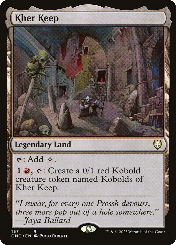Kher Keep (ONC-157)  - Phyrexia: All Will Be One Commander
