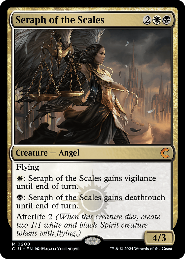 Seraph of the Scales (CLU-208)  - Ravnica: Clue Edition
