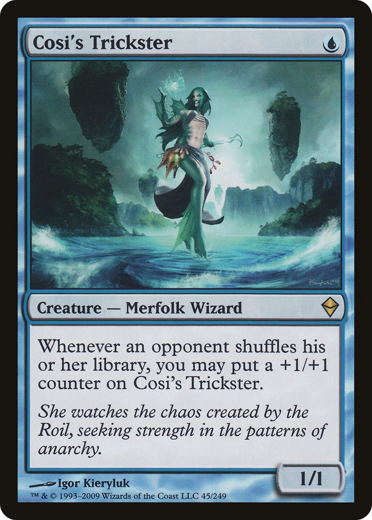 Cosi's Trickster (ZEN-045)  Foil - Zendikar