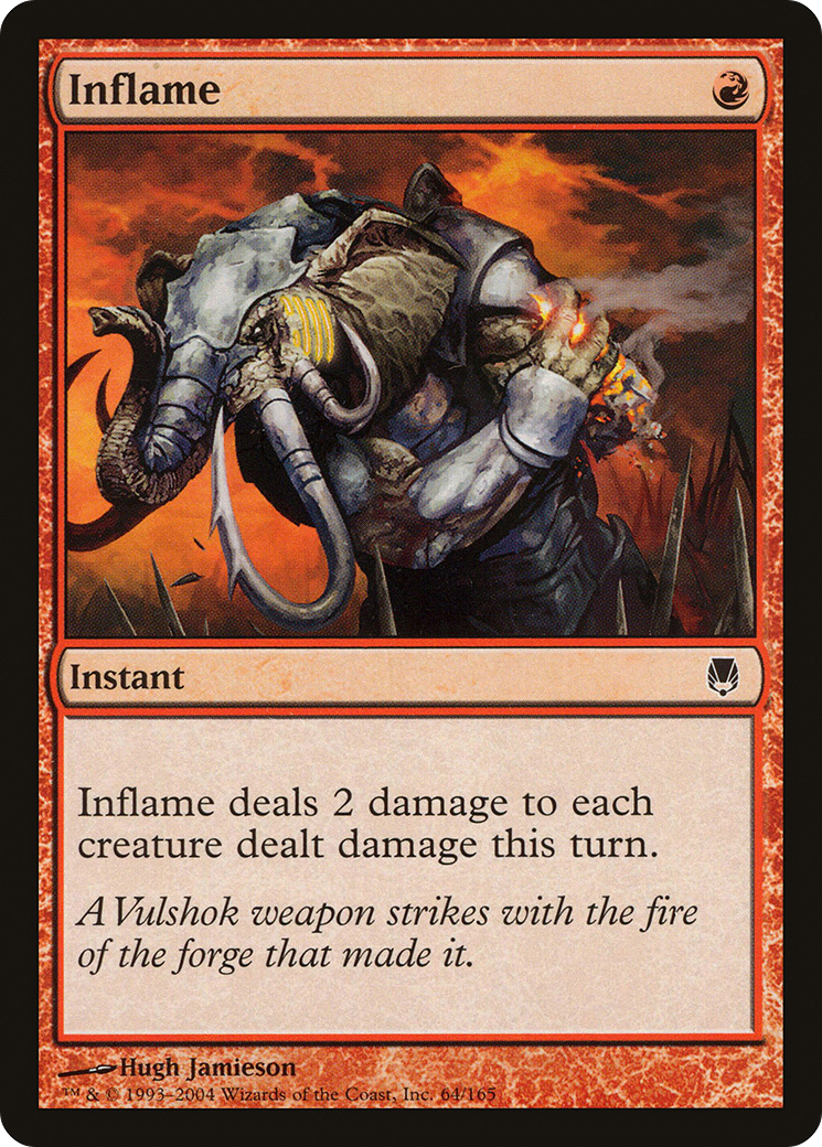 Inflame (DST-064)  Foil - Darksteel