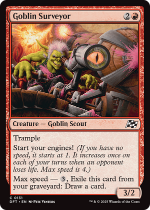 Goblin Surveyor (DFT-131)  Foil - Aetherdrift