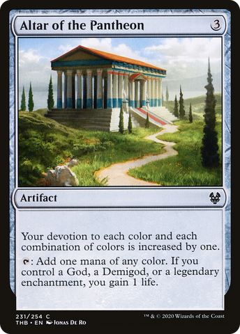 Altar of the Pantheon (THB-231)  Foil - Theros Beyond Death