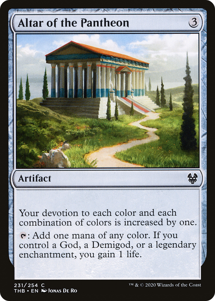 Altar of the Pantheon (THB-231)  Foil - Theros Beyond Death