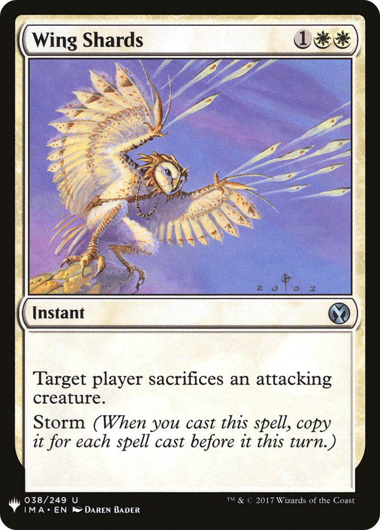 Wing Shards (LIST-IMA-38)  - The List