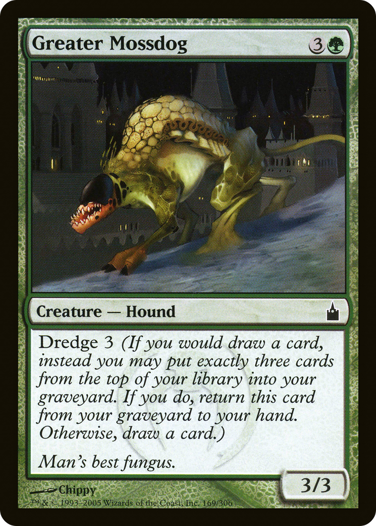 Greater Mossdog (RAV-169)  Foil - Ravnica: City of Guilds