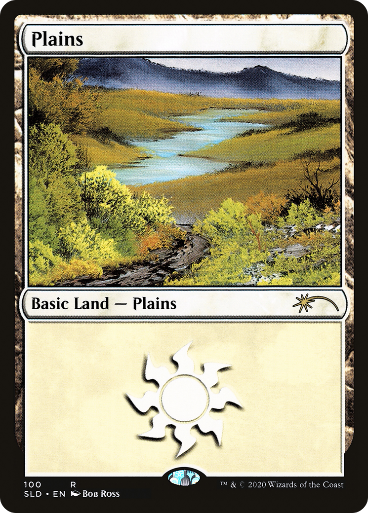 Plains (100) (Bob Ross) (SLD-100)  - Secret Lair Drop