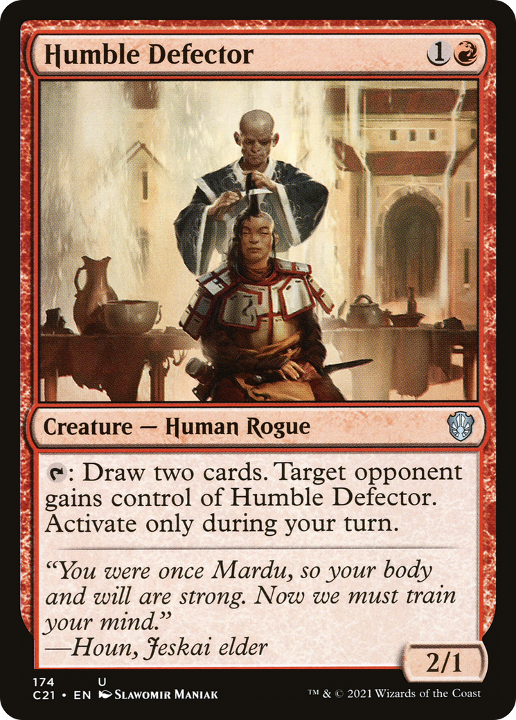 Humble Defector (C21-174)  - Commander 2021