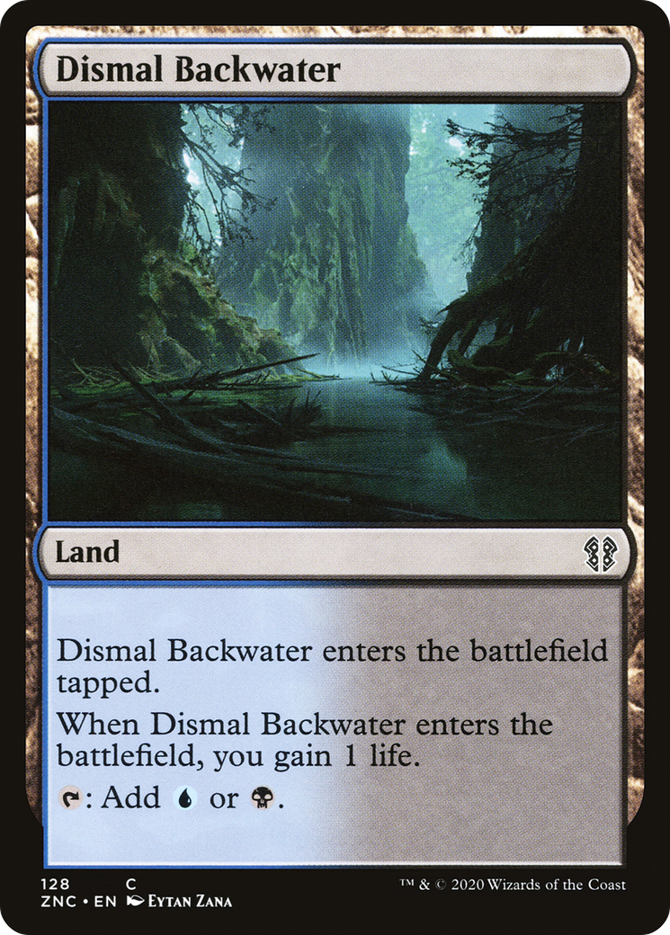 Dismal Backwater (ZNC-128)  - Zendikar Rising Commander
