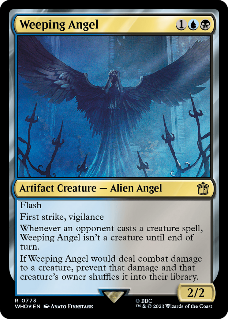 Weeping Angel (Surge Foil) (WHO-773)  Foil - Doctor Who