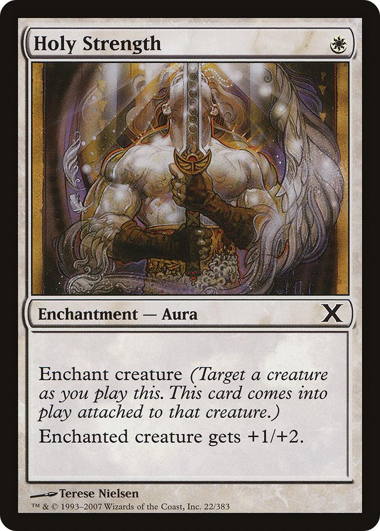 Holy Strength (10E-022)  - Tenth Edition