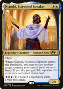 Niambi, Esteemed Speaker (M21-222)  Foil - Core Set 2021