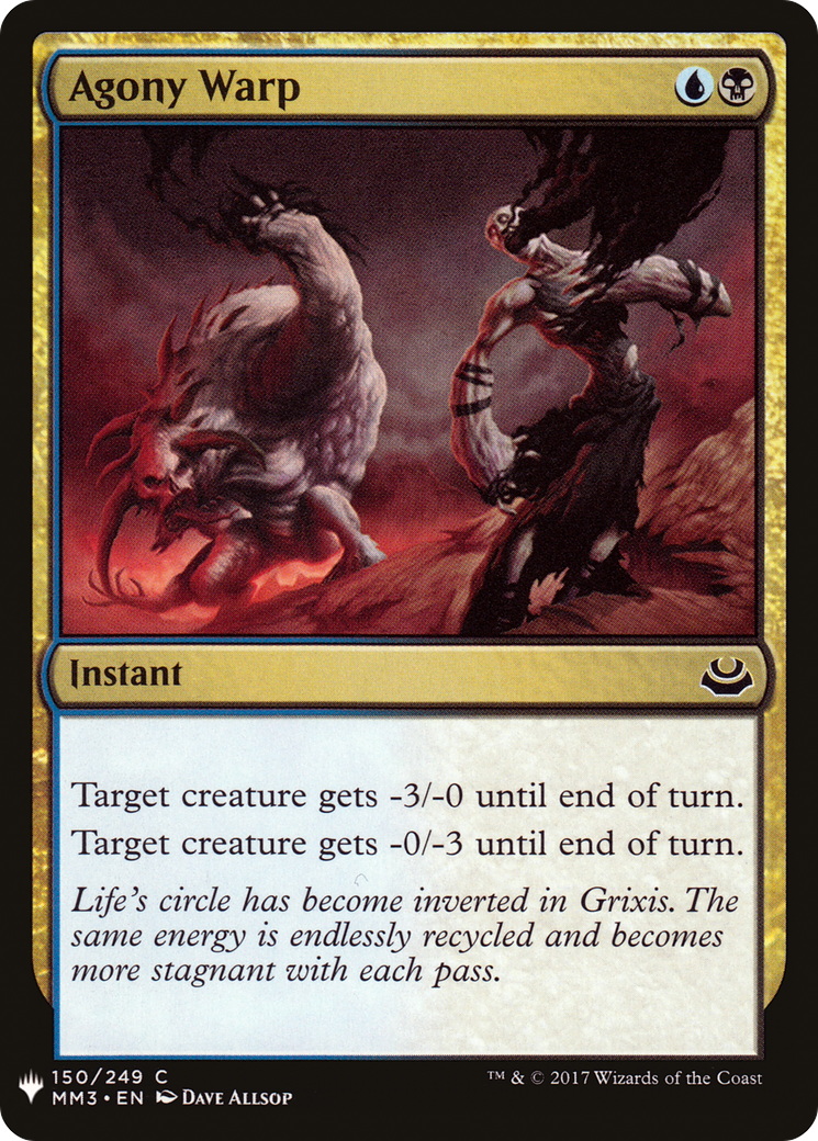 Agony Warp (LIST-MM3-150)  - The List