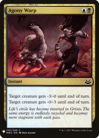 Agony Warp (LIST-MM3-150)  - The List