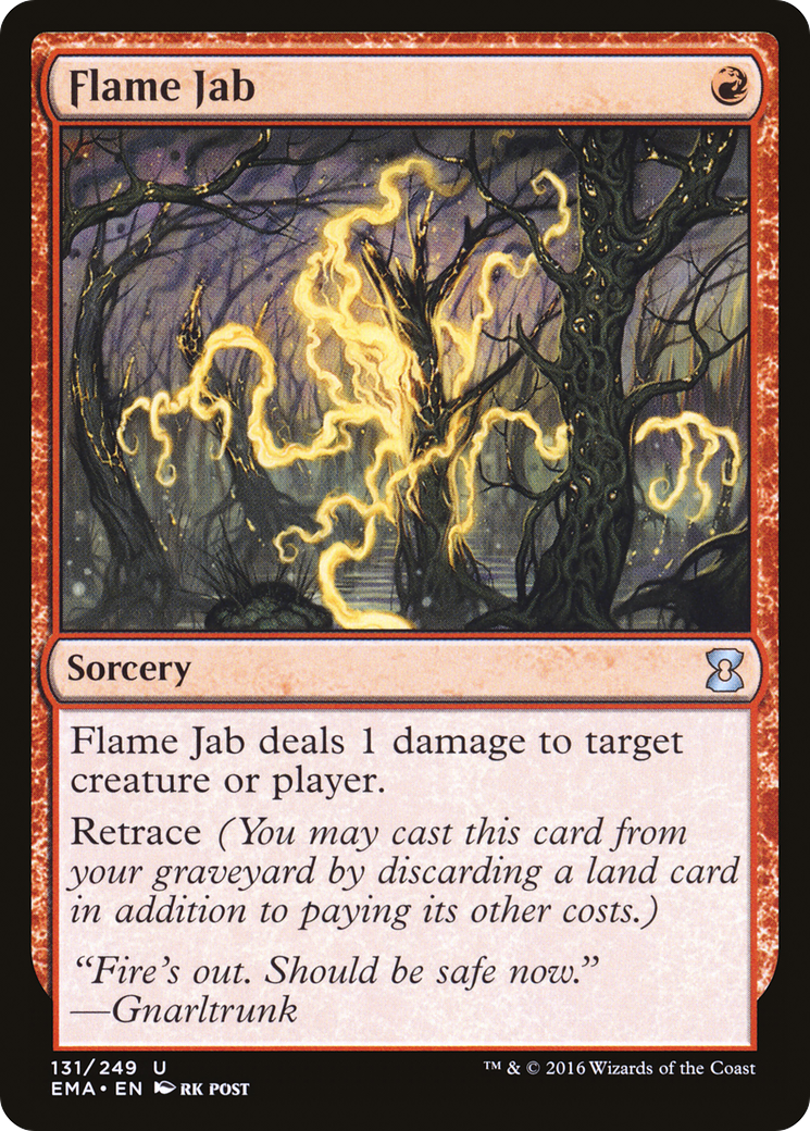 Flame Jab (EMA-131)  - Eternal Masters