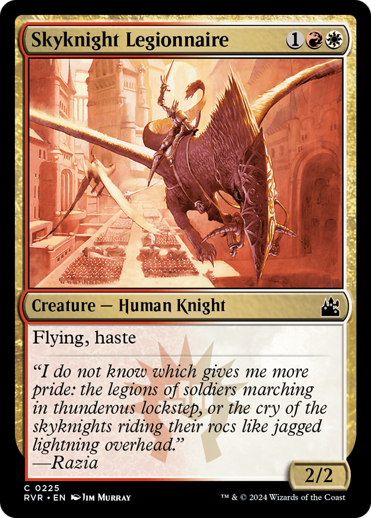 Skyknight Legionnaire (RVR-225)  Foil - Ravnica Remastered