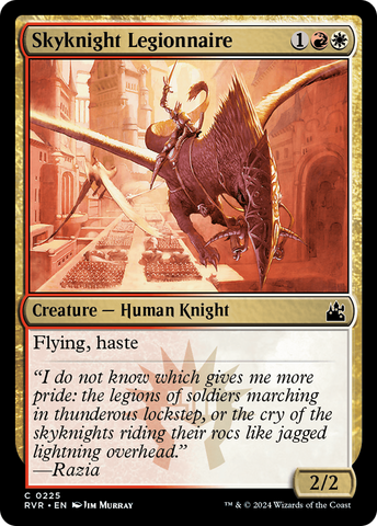 Skyknight Legionnaire (RVR-225)  - Ravnica Remastered