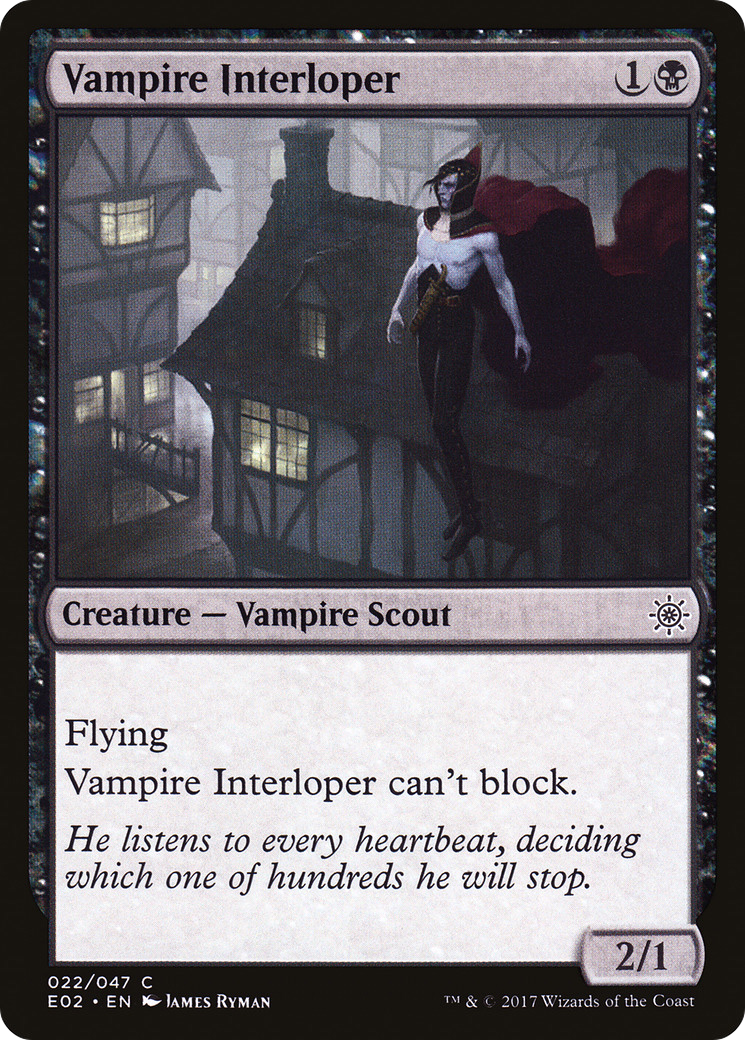 Vampire Interloper (E02-022)  - Explorers of Ixalan