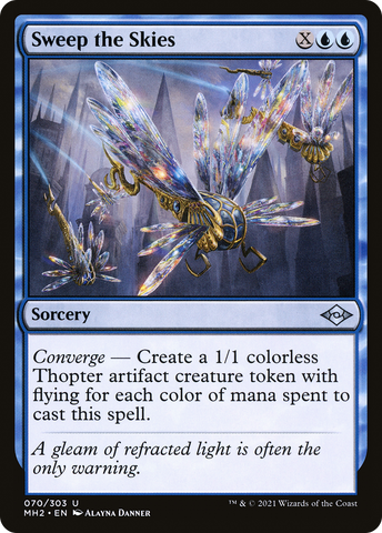 Sweep the Skies (MH2-070)  Foil - Modern Horizons 2