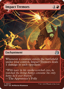 Impact Tremors (WOT-044)  - Wilds of Eldraine: Enchanting Tales: (Showcase) (Borderless)