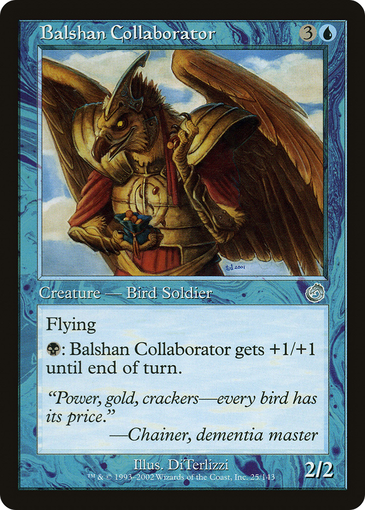 Balshan Collaborator (TOR-025)  Foil - Torment