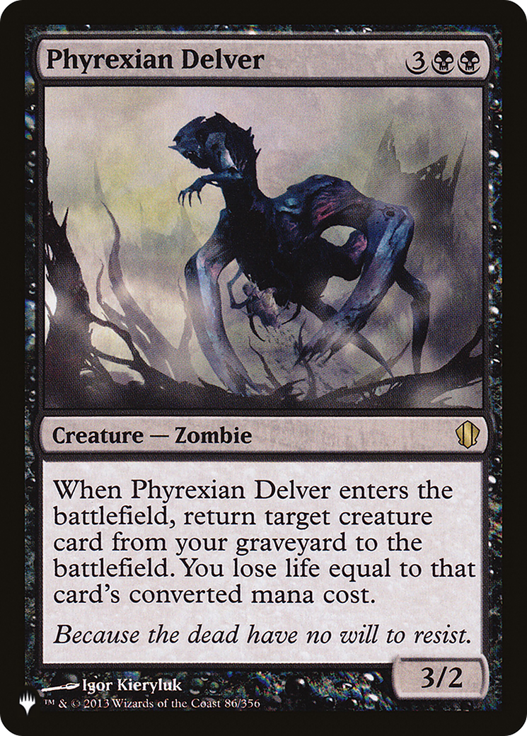 Phyrexian Delver (LIST-86/356)  - The List