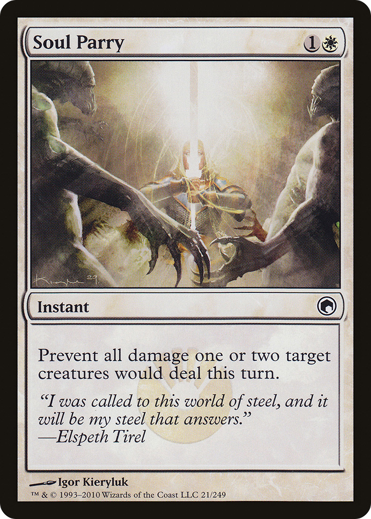 Soul Parry (SOM-021)  Foil - Scars of Mirrodin