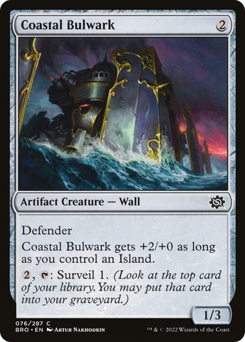 Coastal Bulwark (BRO-076)  - The Brothers' War