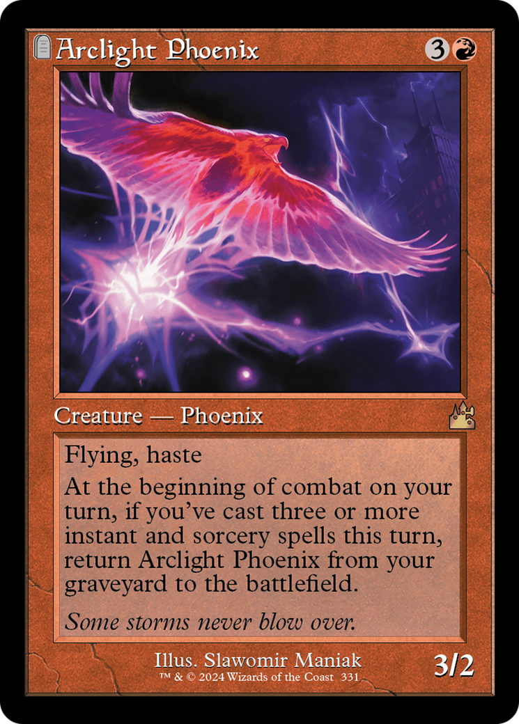 Arclight Phoenix (Retro Frame) (RVR-331)  - Ravnica Remastered: (tombstone)
