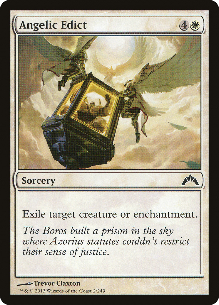 Angelic Edict (GTC-002)  - Gatecrash