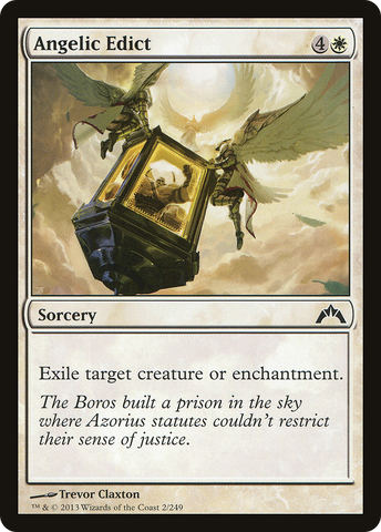 Angelic Edict (GTC-002)  Foil - Gatecrash
