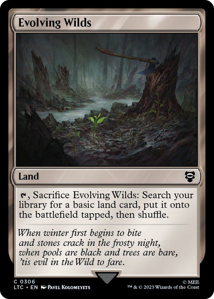 Evolving Wilds (LTC-306)  - Tales of Middle-earth Commander