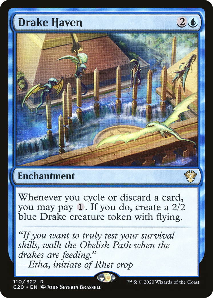 Drake Haven (C20-110)  - Commander 2020