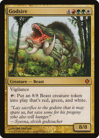 Godsire (ALA-170)  Foil - Shards of Alara
