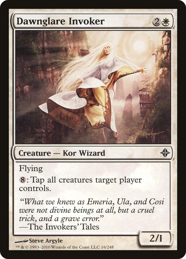 Dawnglare Invoker (ROE-016)  - Rise of the Eldrazi