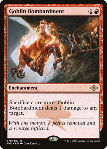 Goblin Bombardment (MH2-279)  - Modern Horizons 2